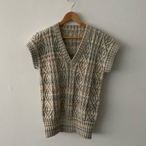 Vintage Wool Sweater Vest